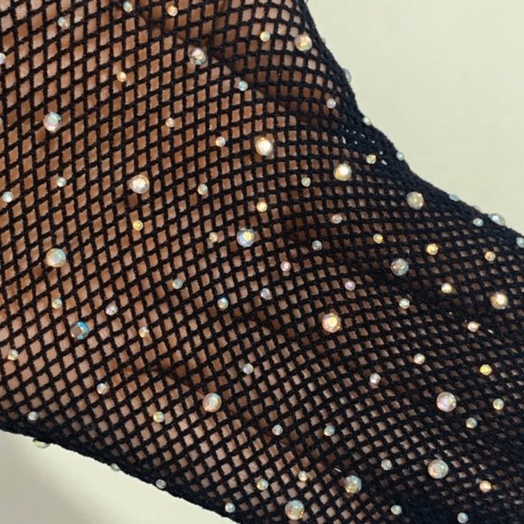 New Sparkly Stocking Pantyhose. Fishnet - Picture 3 of 7